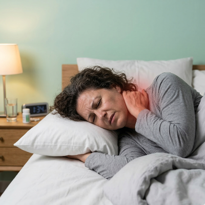 Poor Sleep from Neck Pain