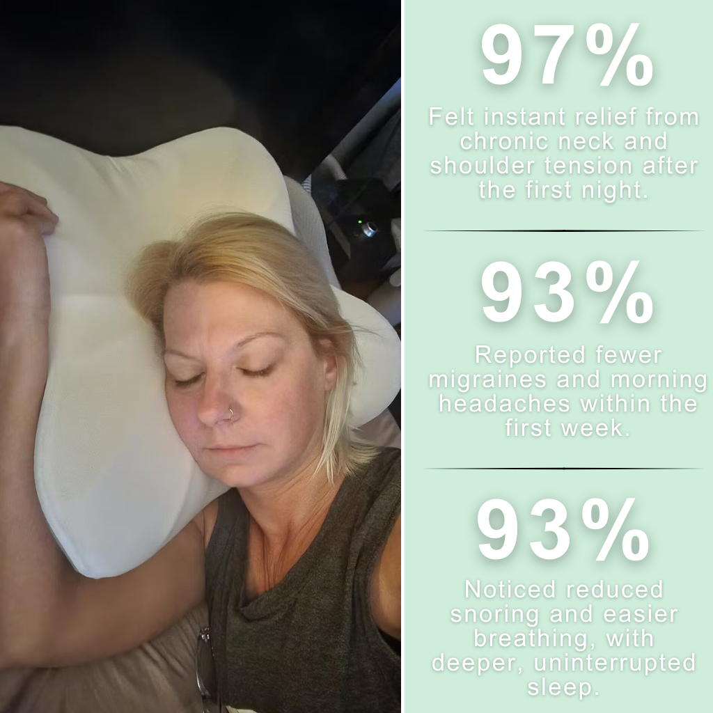 Vitality™ Cervical, Migraine & Sleep Apnea Pillow